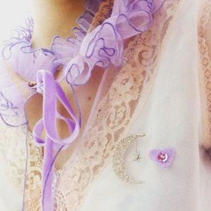 Super Pretty Lilac Celestial Cape from Glitter and the Moon
